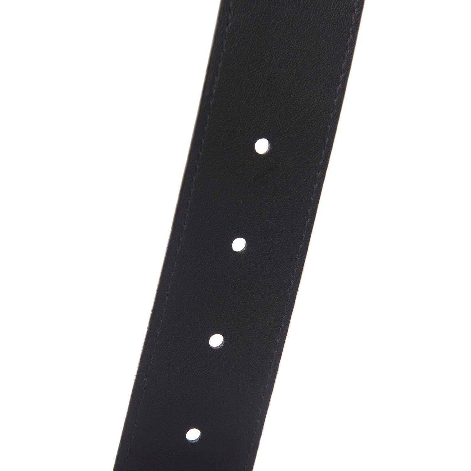 Louis Vuitton Calfskin 35mm LV New Wave Belt 90 36 Black 6 of 7