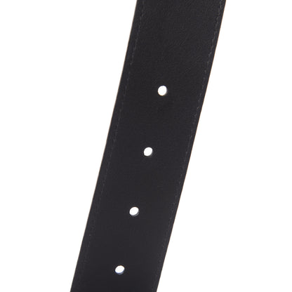 Louis Vuitton Calfskin 35mm LV New Wave Belt 90 36 Black 6 of 7