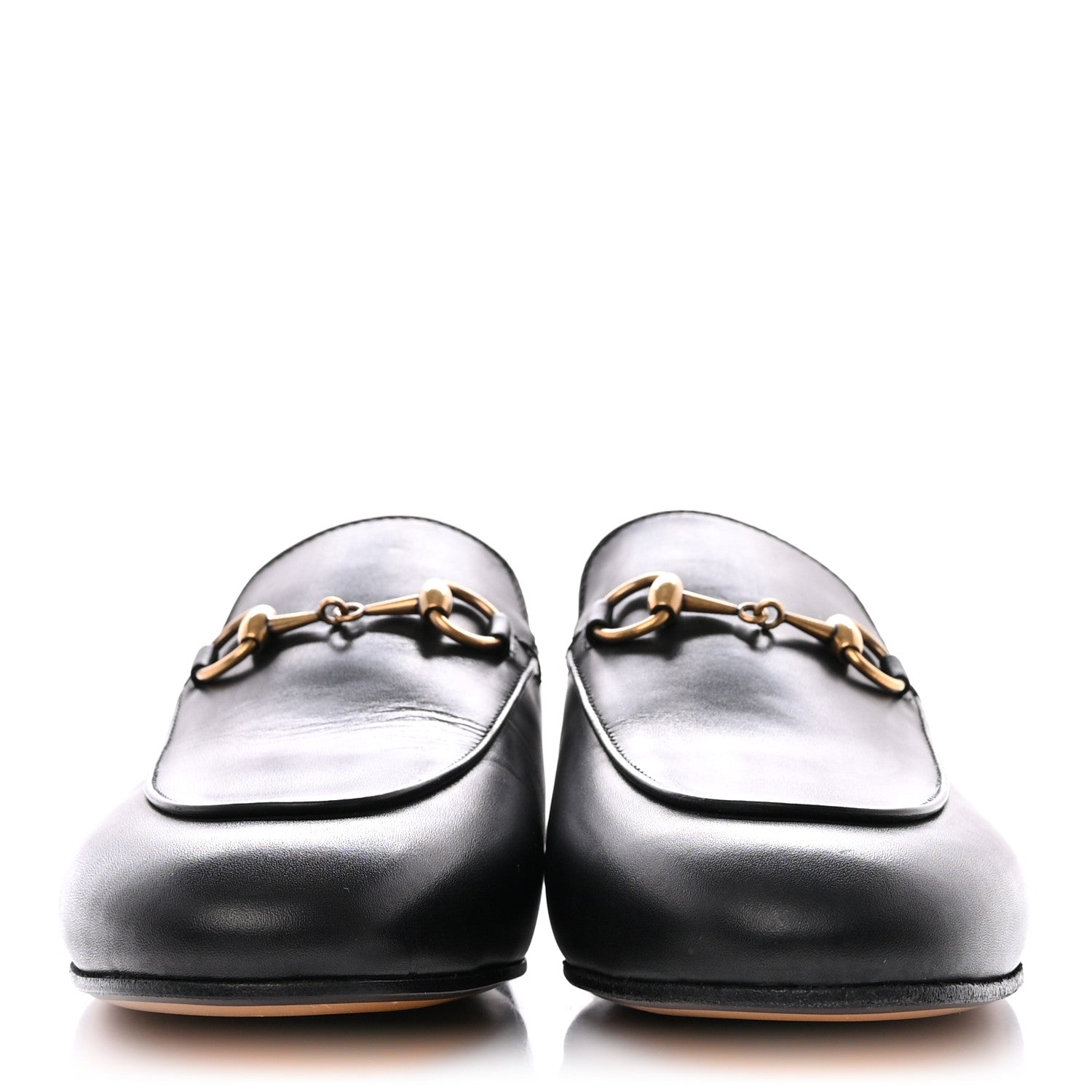 Gucci Calfskin Womens Princetown Slippers 37 Black 2 of 14