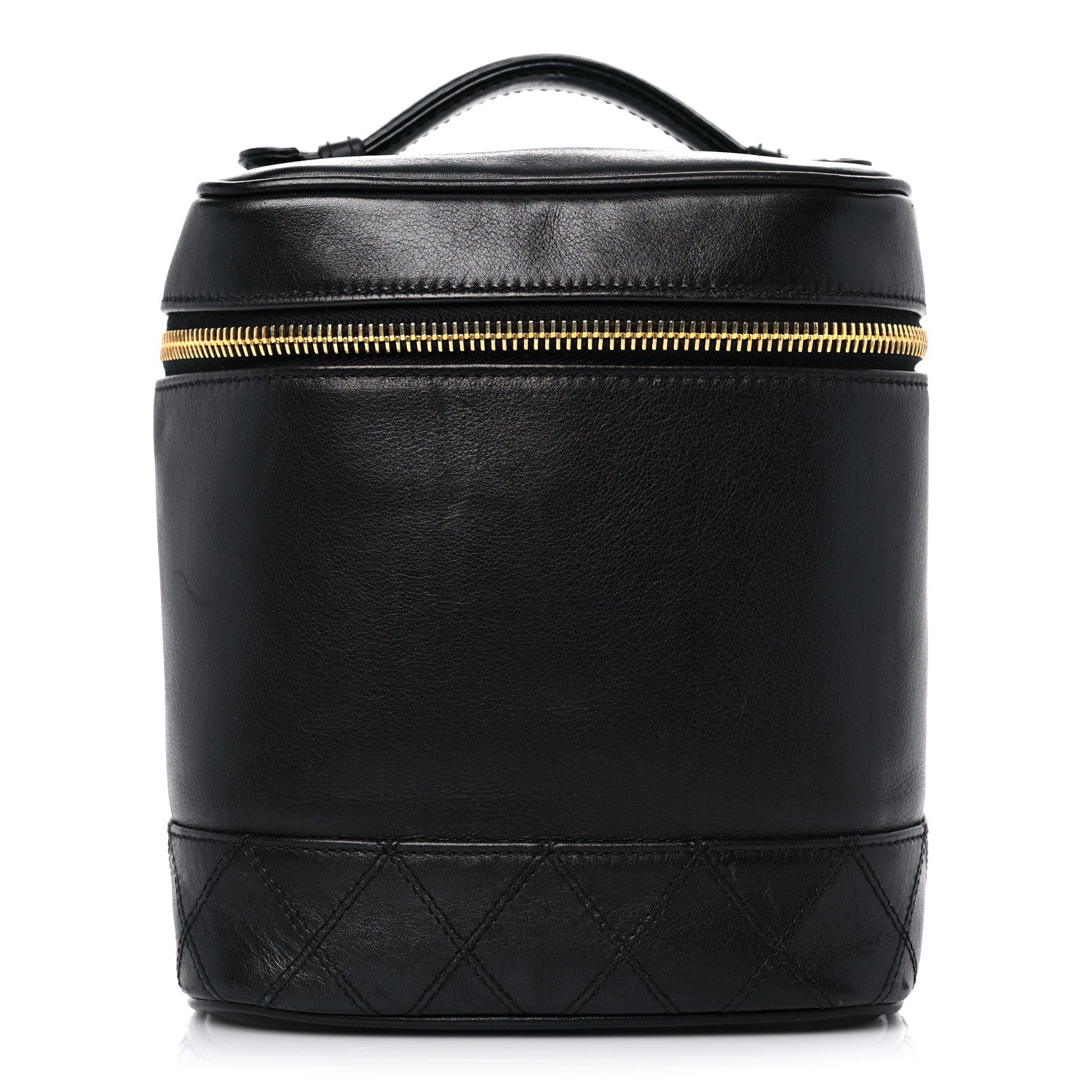 Chanel Lambskin Vanity Cosmetic Case Black 1 of 17