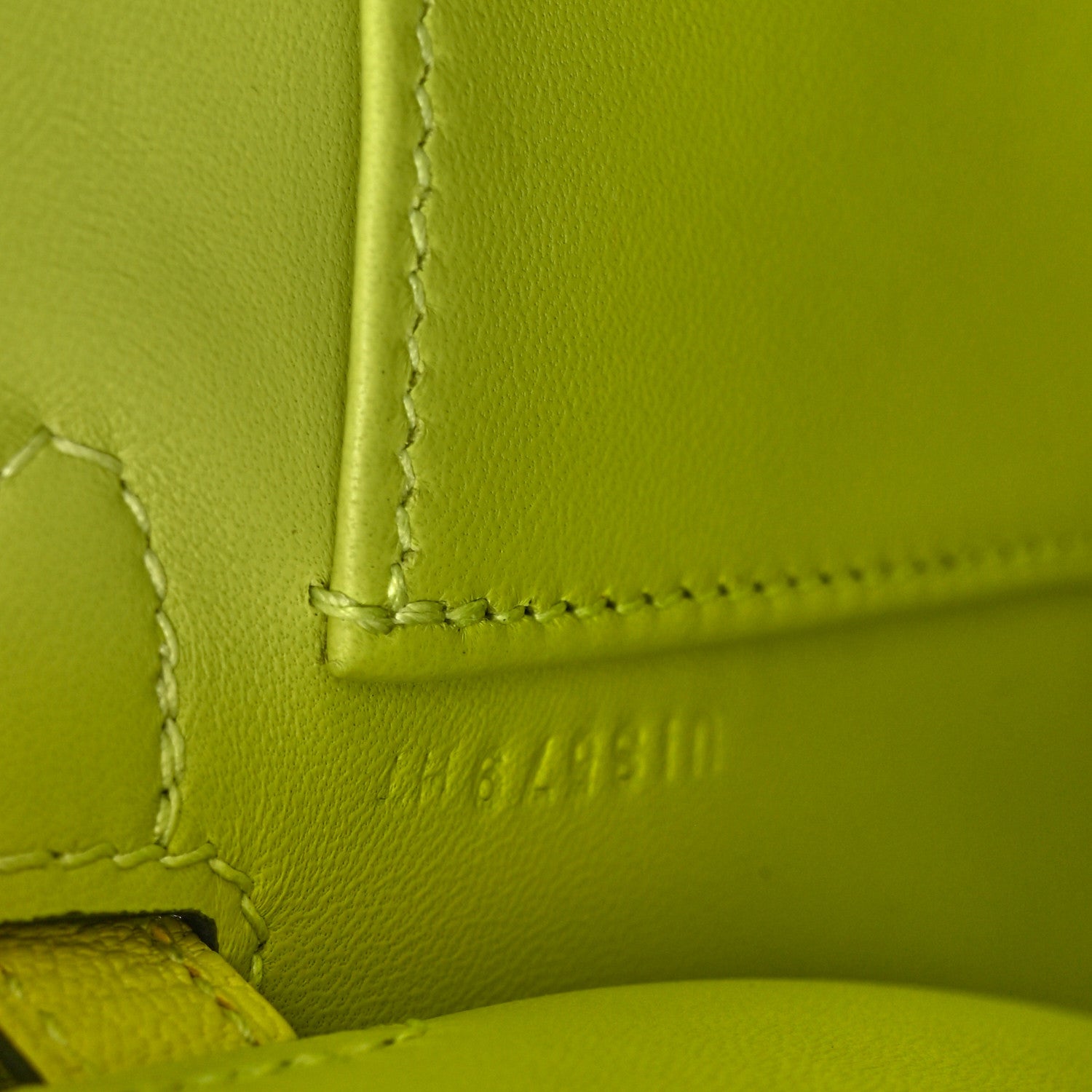 Hermes Chevre Mysore Mini Kelly Sellier 20 Jaune Bourgeon 7 of 11