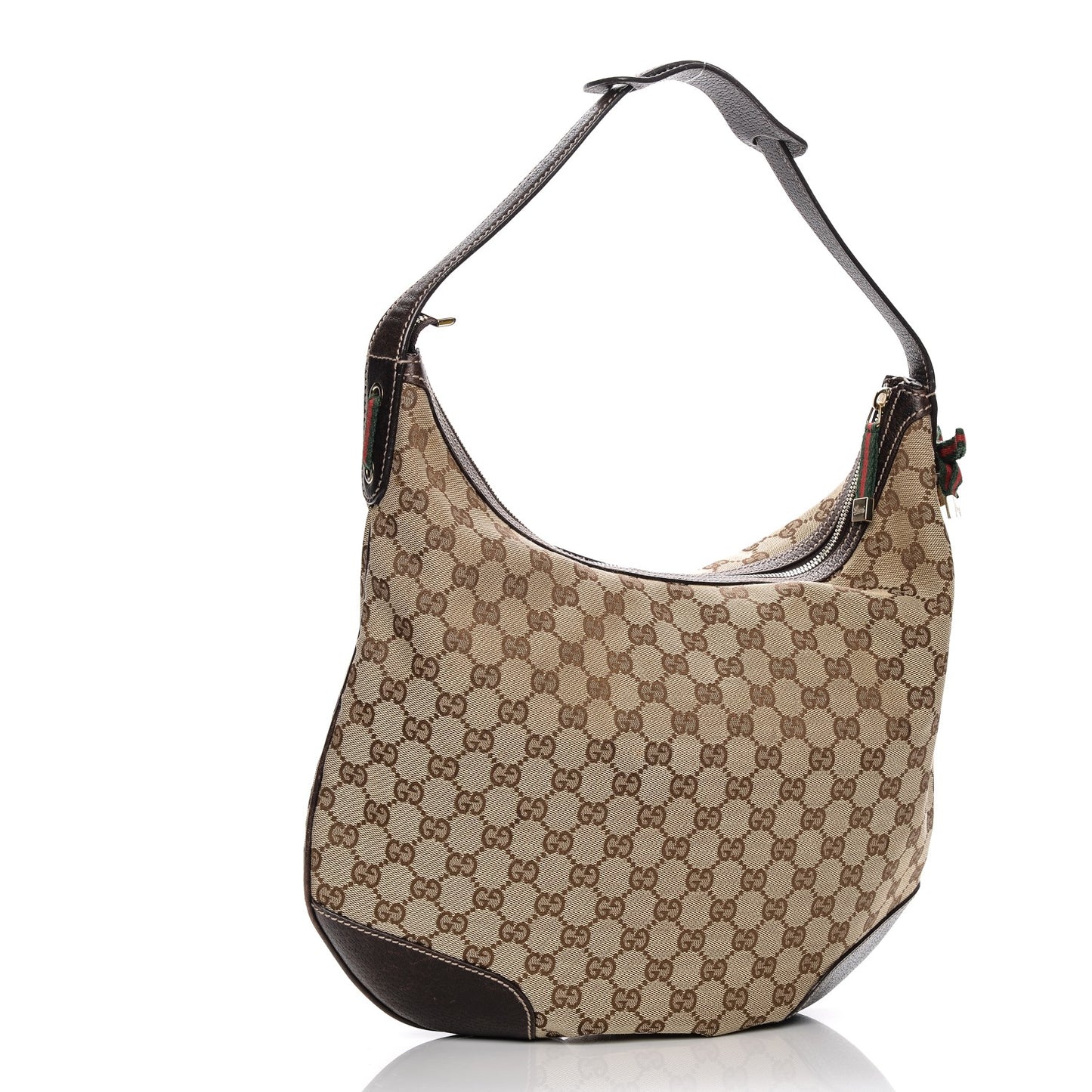 Monogram Large Princy Hobo Dark Brown