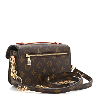 Louis Vuitton Monogram Pochette Metis East West 3 of 9