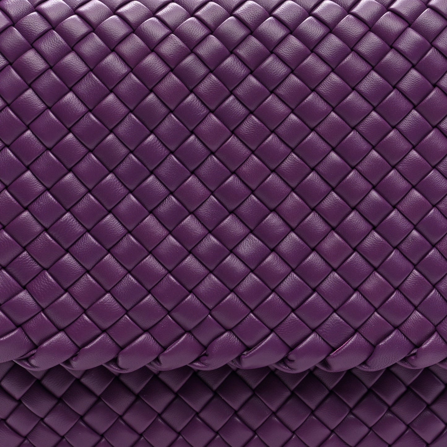 Nappa Intrecciato Small Cobble Messenger Bag Monalisa