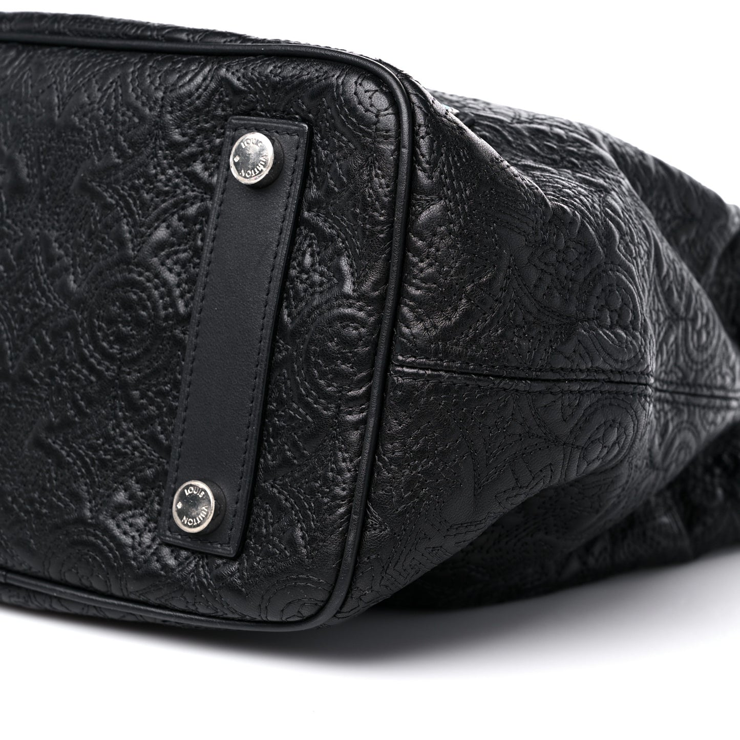 Monogram Lambskin Antheia Lilia PM Black