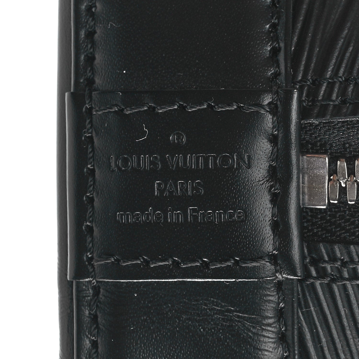 Louis Vuitton Epi Alma BB Black 9 of 13