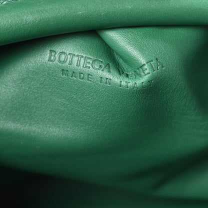 Bottega Veneta Smooth Butter Calf The Pouch Oversized Clutch Racing Green 6 of 10