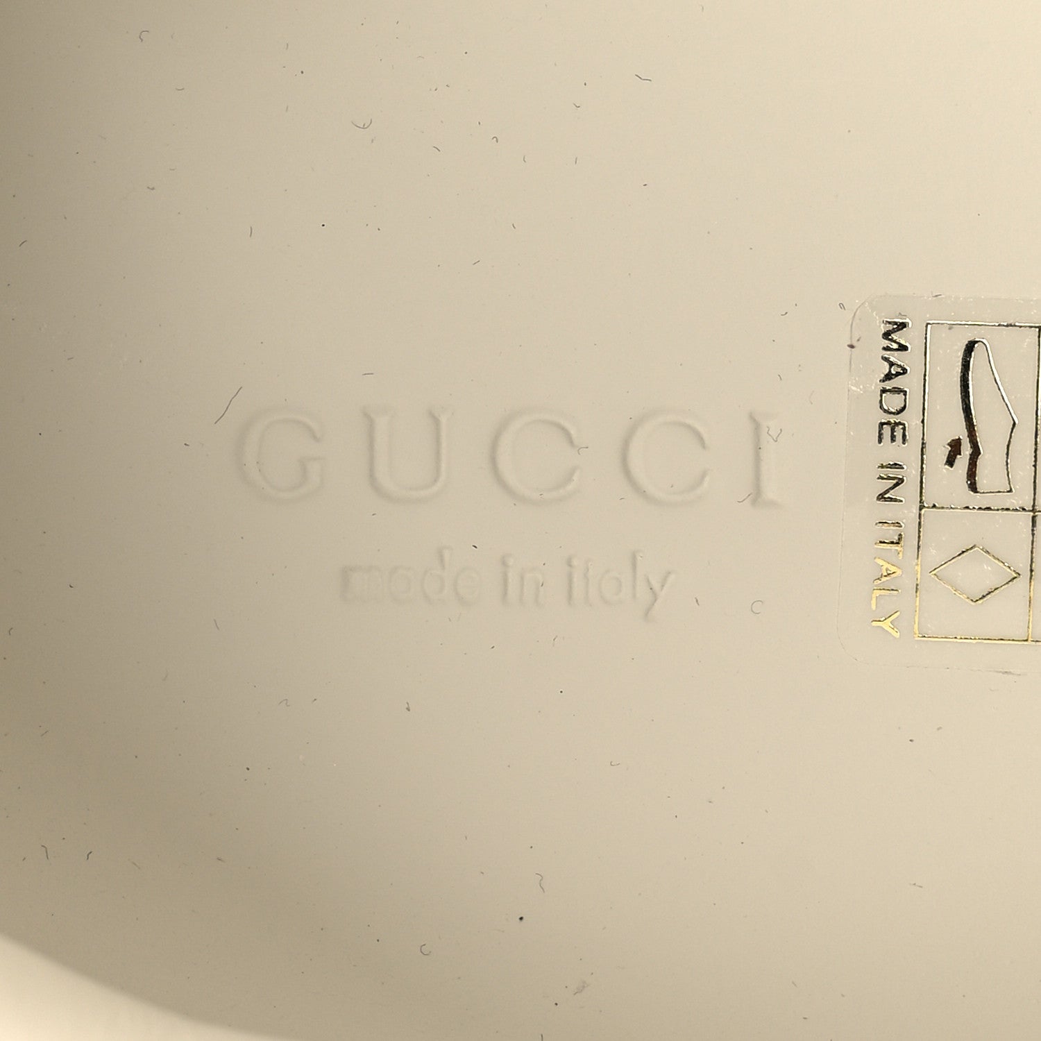 Gucci Laminated Nappa Crystal Web Bee Embroidered Trapuntata Womens Ace Platform Sneakers 41 Argento 7 of 8