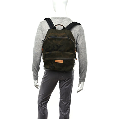 Louis Vuitton X SUPREME Canvas Camouflage Apollo Backpack 2 of 9