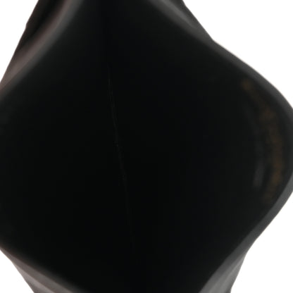 Saint Laurent Grain De Poudre Matelasse Chevron Cassandre Credit Card Case Black 6 of 9