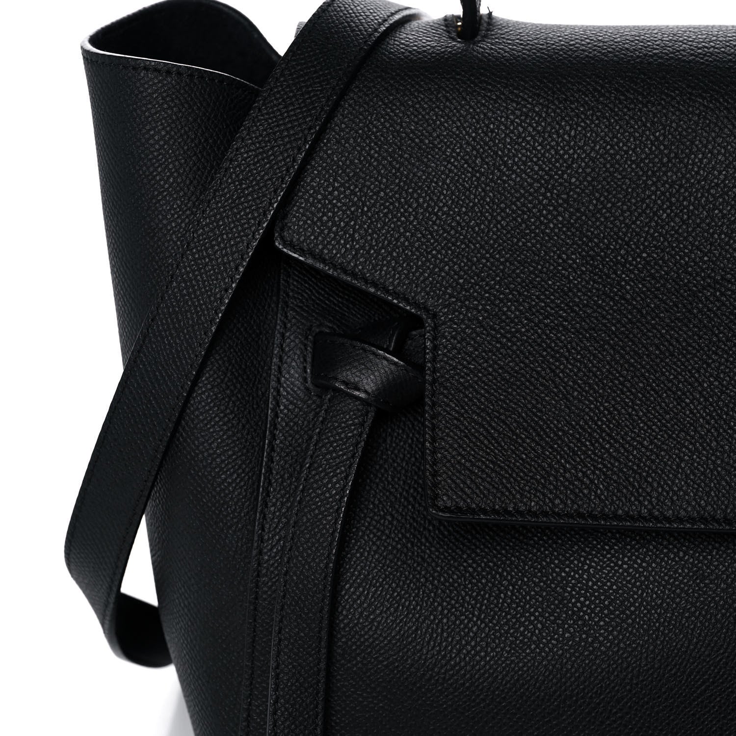 Celine Grained Calfskin Mini Belt Bag Black 6 of 12