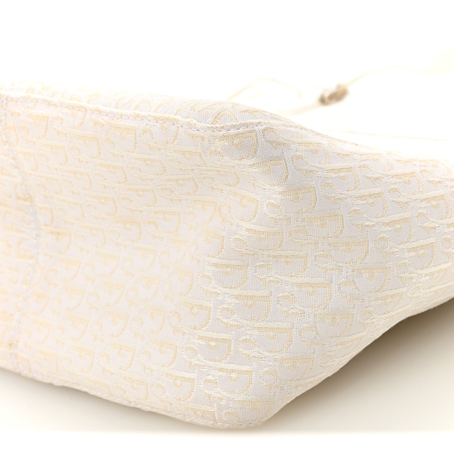 Christian Dior Monogram Tote White 10 of 12