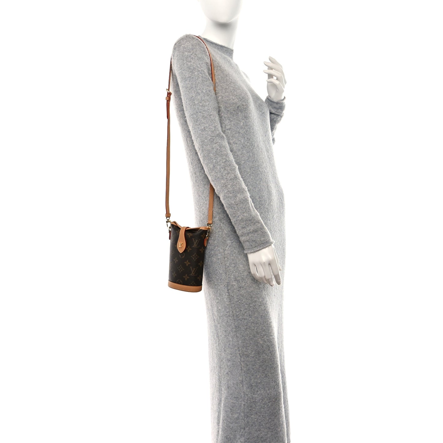 Monogram Fold Me Pouch