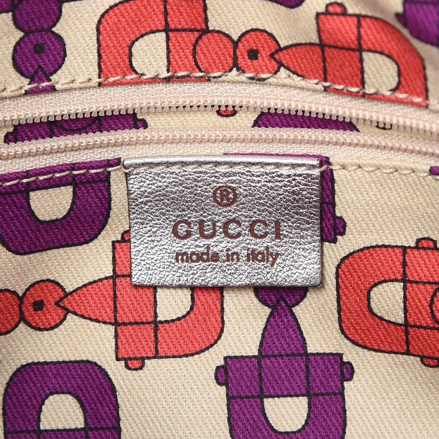 Gucci Metallic Guccissima Pocket Hobo Silver 6 of 14