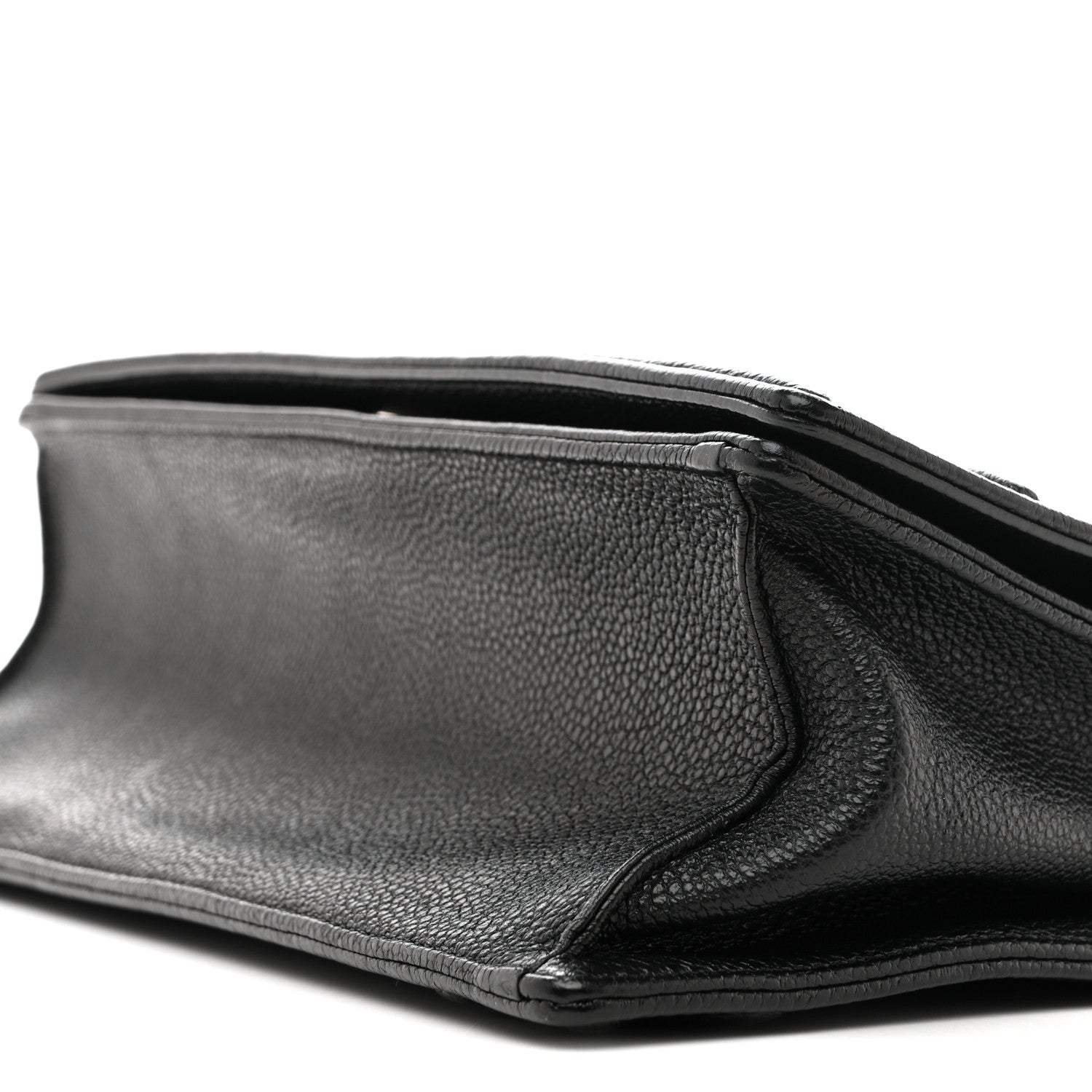Christian Dior Grained Calfskin Medium Diorama Flap Bag Black 10 of 11