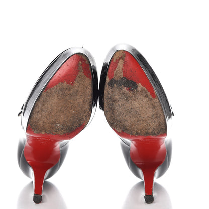 Christian Louboutin Patent Relika 140 Pumps 35 Black 7 of 12