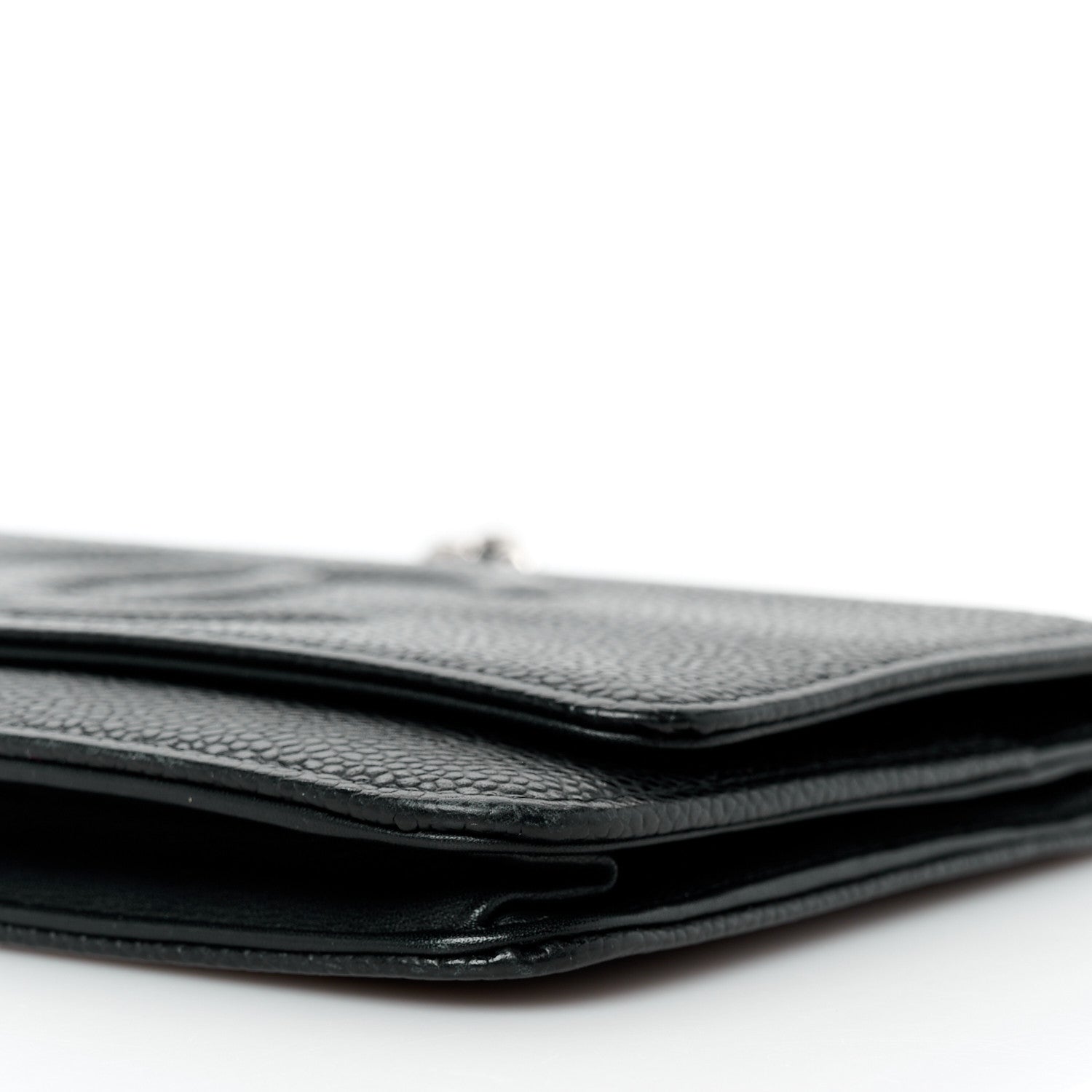 Chanel Caviar Timeless CC Wallet on Chain WOC Black 11 of 11