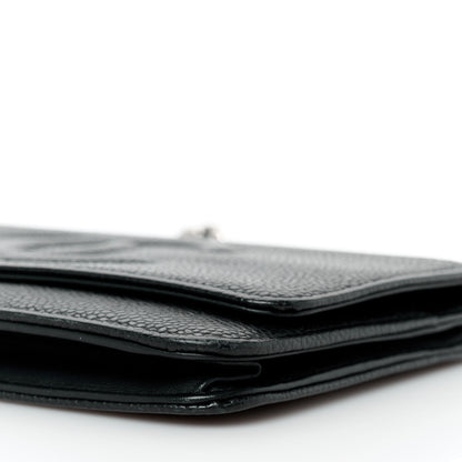 Chanel Caviar Timeless CC Wallet on Chain WOC Black 11 of 11