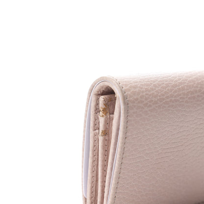 Gucci Dollar Calfskin GG Marmont Card Case Perfect Pink 11 of 13