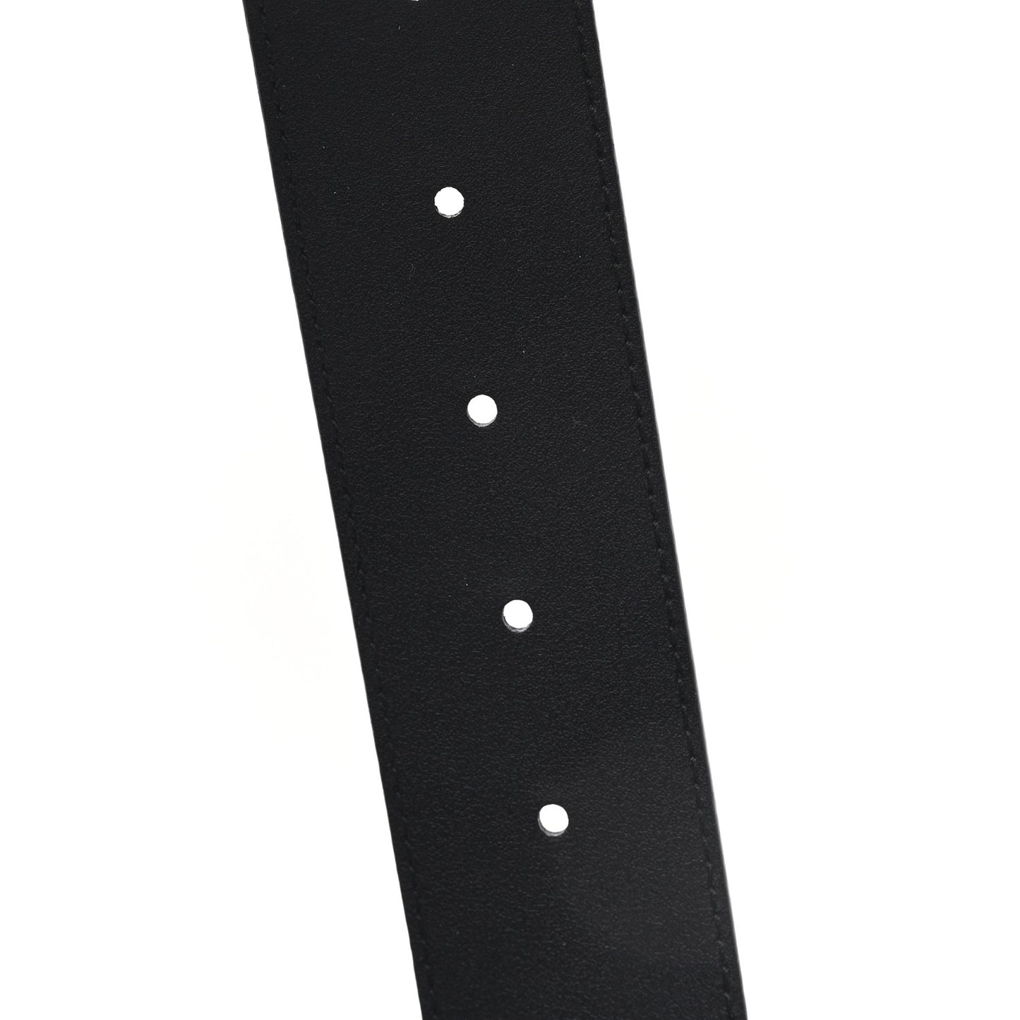 Textured Calfskin Double G 40mm Belt 85 34 Black