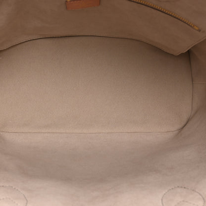 Louis Vuitton Empreinte Monogram Giant Neverfull MM Trianon Pink Cream 6 of 10