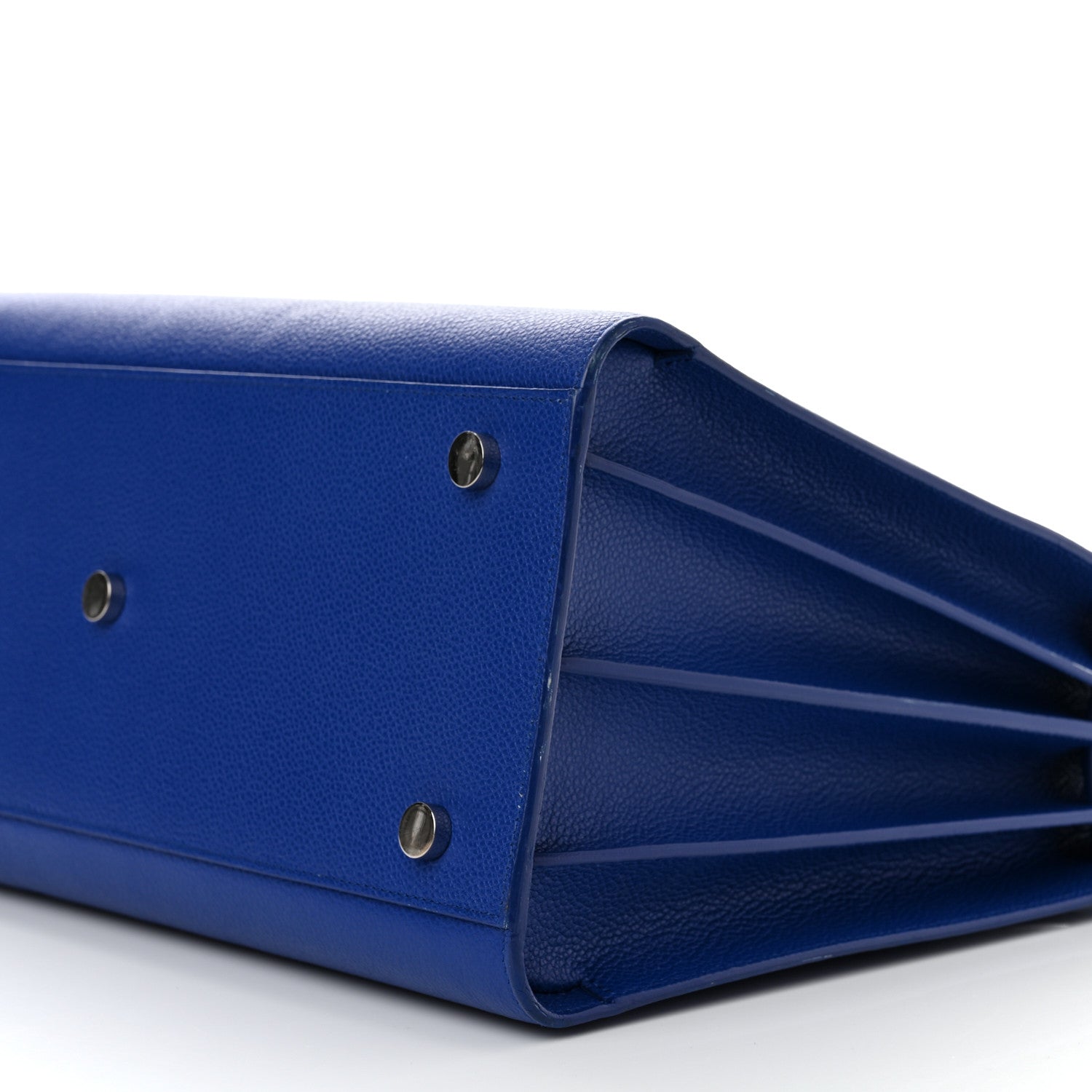 Saint Laurent Grained Calfskin Small Sac De Jour Outremer 9 of 12