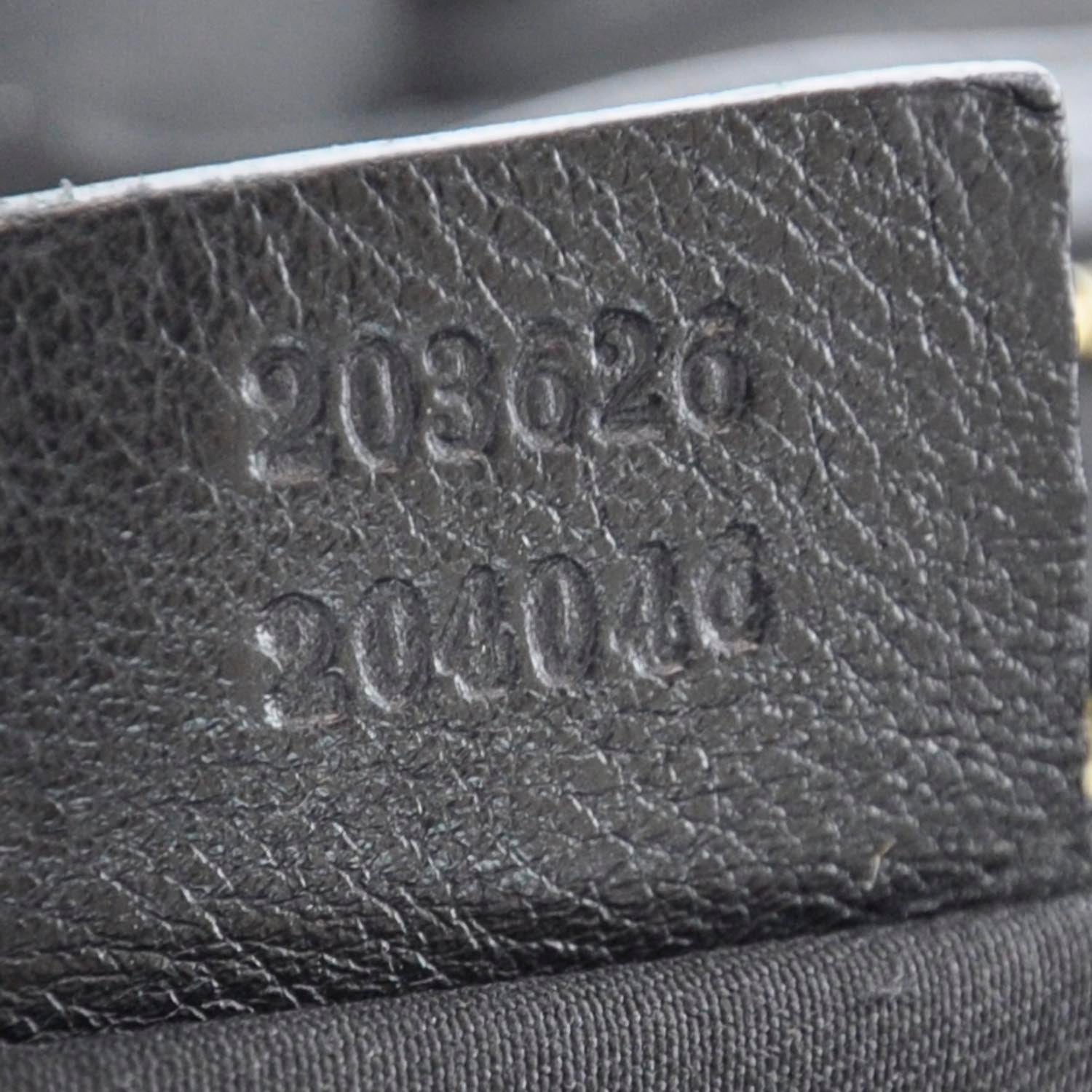 Gucci Leather Studded Pelham Tote Black 8 of 9