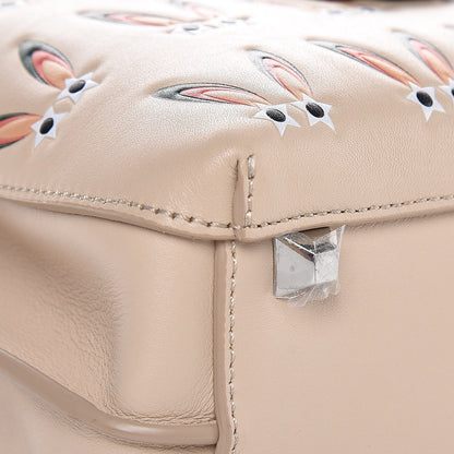 MCM Lambskin Star Eyed Bunny Mini Milla Tote Natural 27 of 27