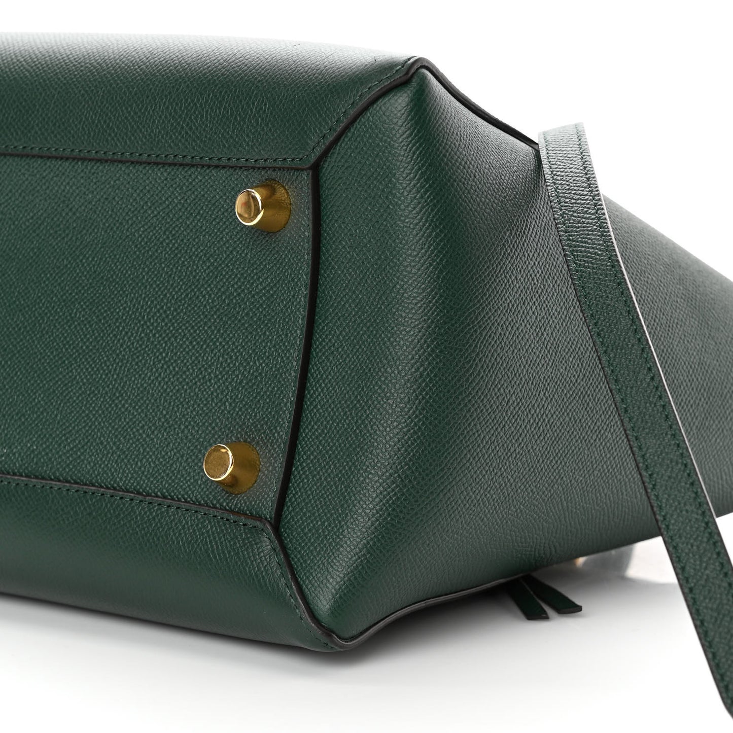 Grained Calfskin Mini Belt Bag Amazone