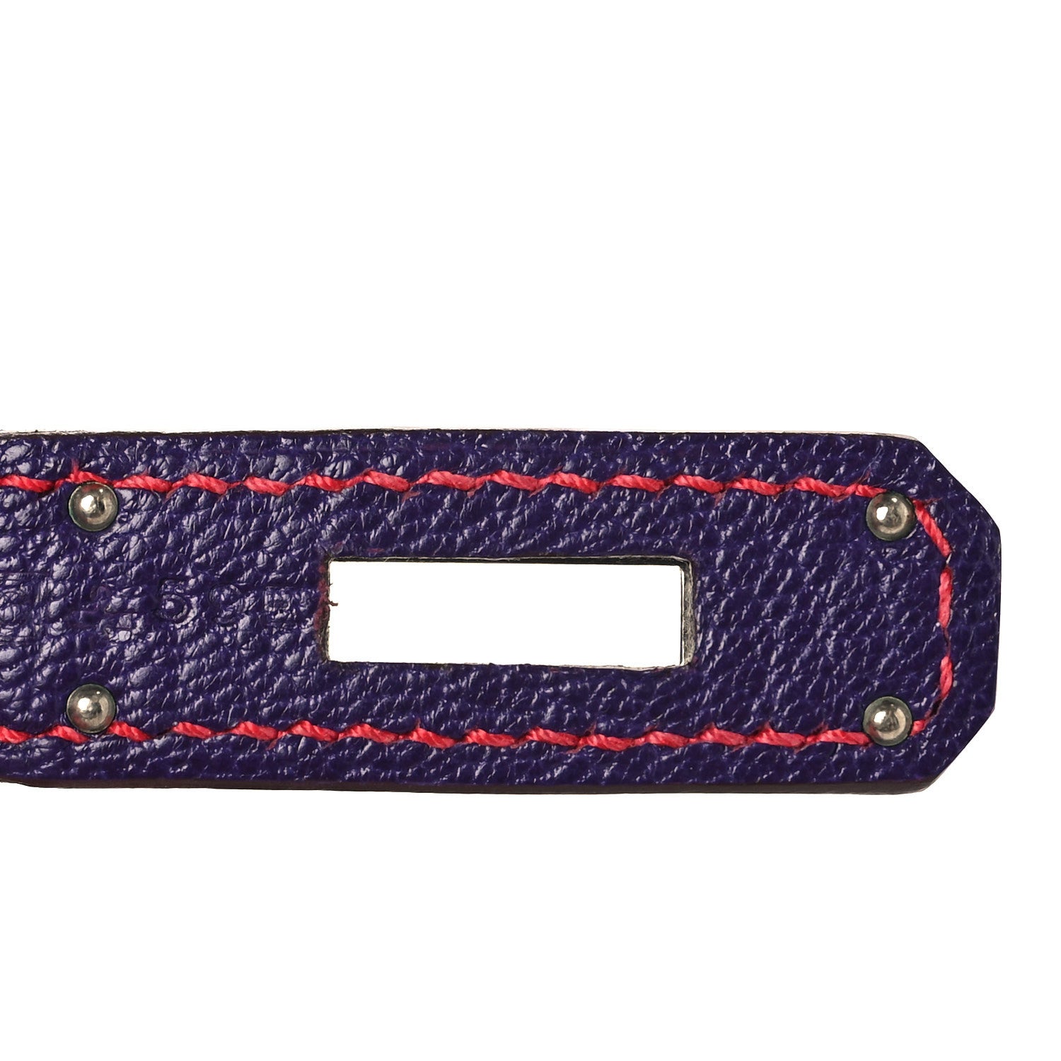 Hermes Chevre Mysore Horseshoe Birkin 30 Rose Shocking Iris 7 of 17