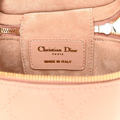 Christian Dior Lambskin Cannage Micro Vanity Case Deep Nude 6 of 10