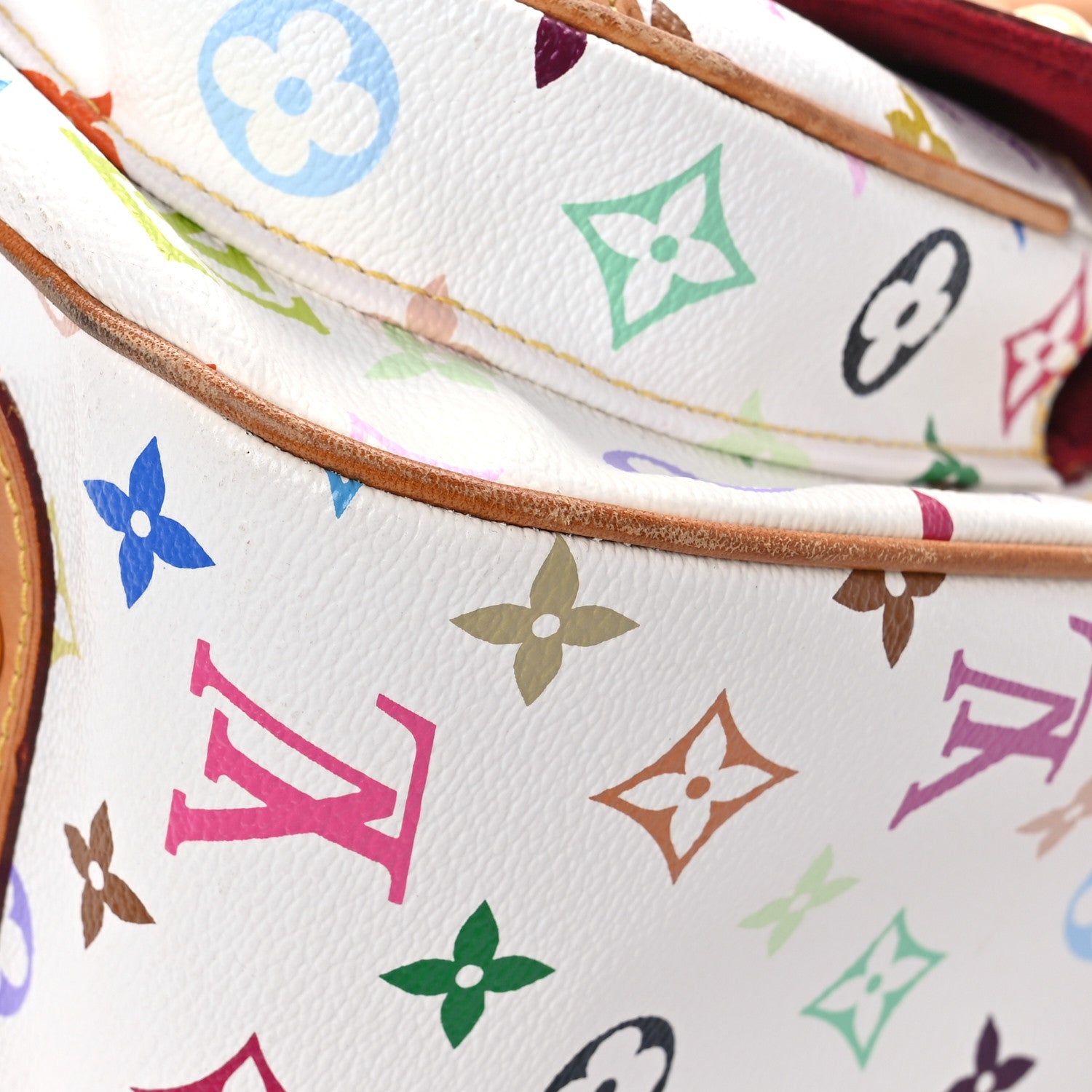 Louis Vuitton Monogram Multicolor Rita White 9 of 12
