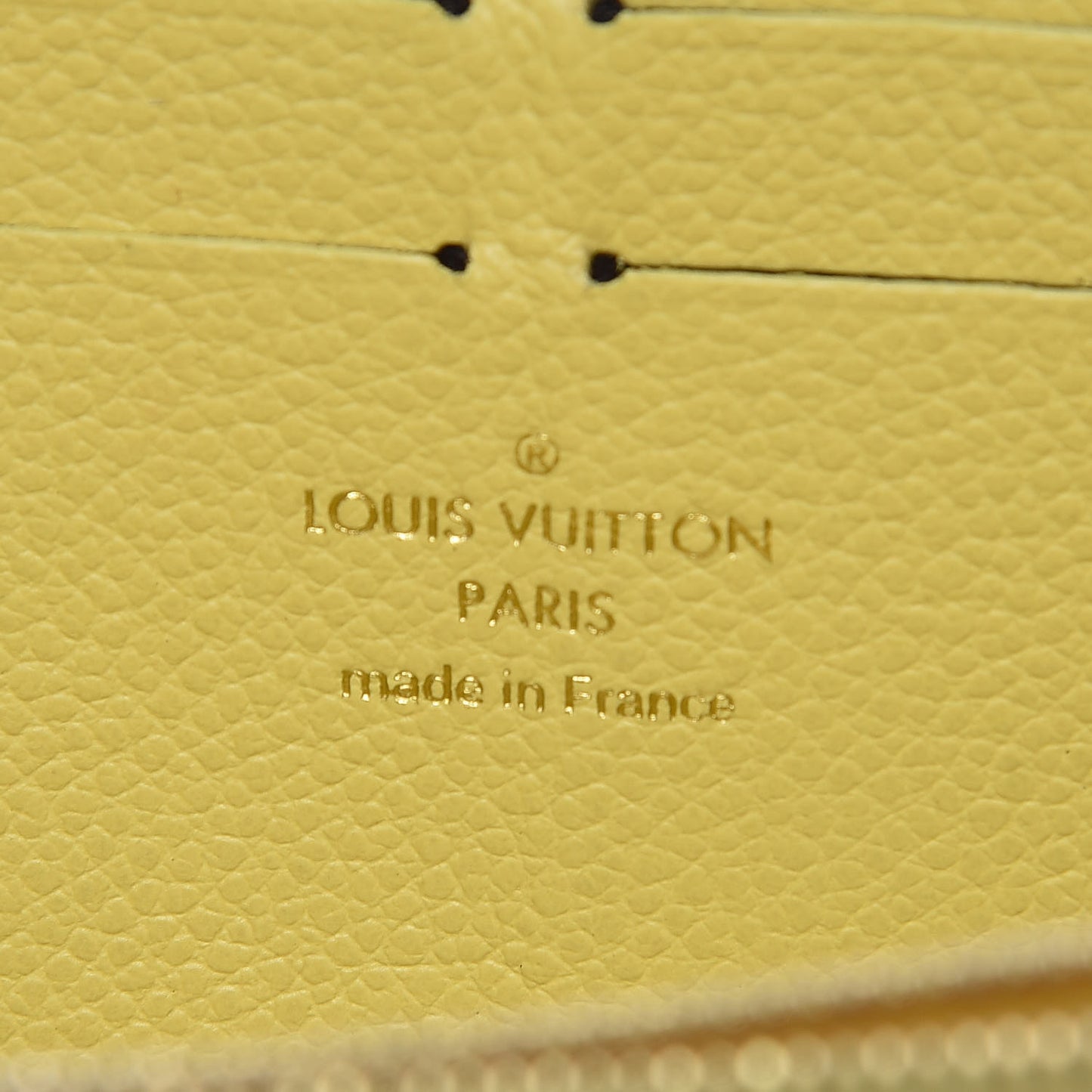 Empreinte Zippy Wallet Citrine