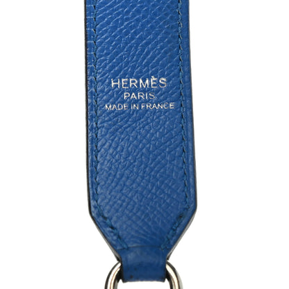 Hermes Epsom 25mm Tressage Shoulder Strap Blue Zellige Blue Encre Rouge 3 of 4