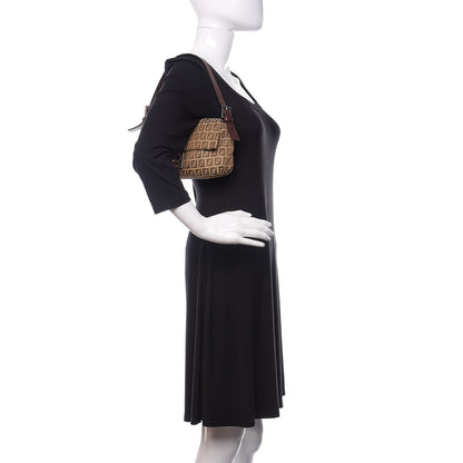 Fendi Zucchino Baguette Dark Brown 2 of 12