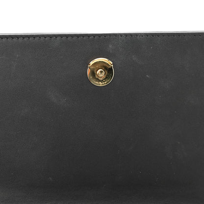 Saint Laurent Smooth Calfskin Classic Monogram Kate Tassel Chain Wallet Black 10 of 10