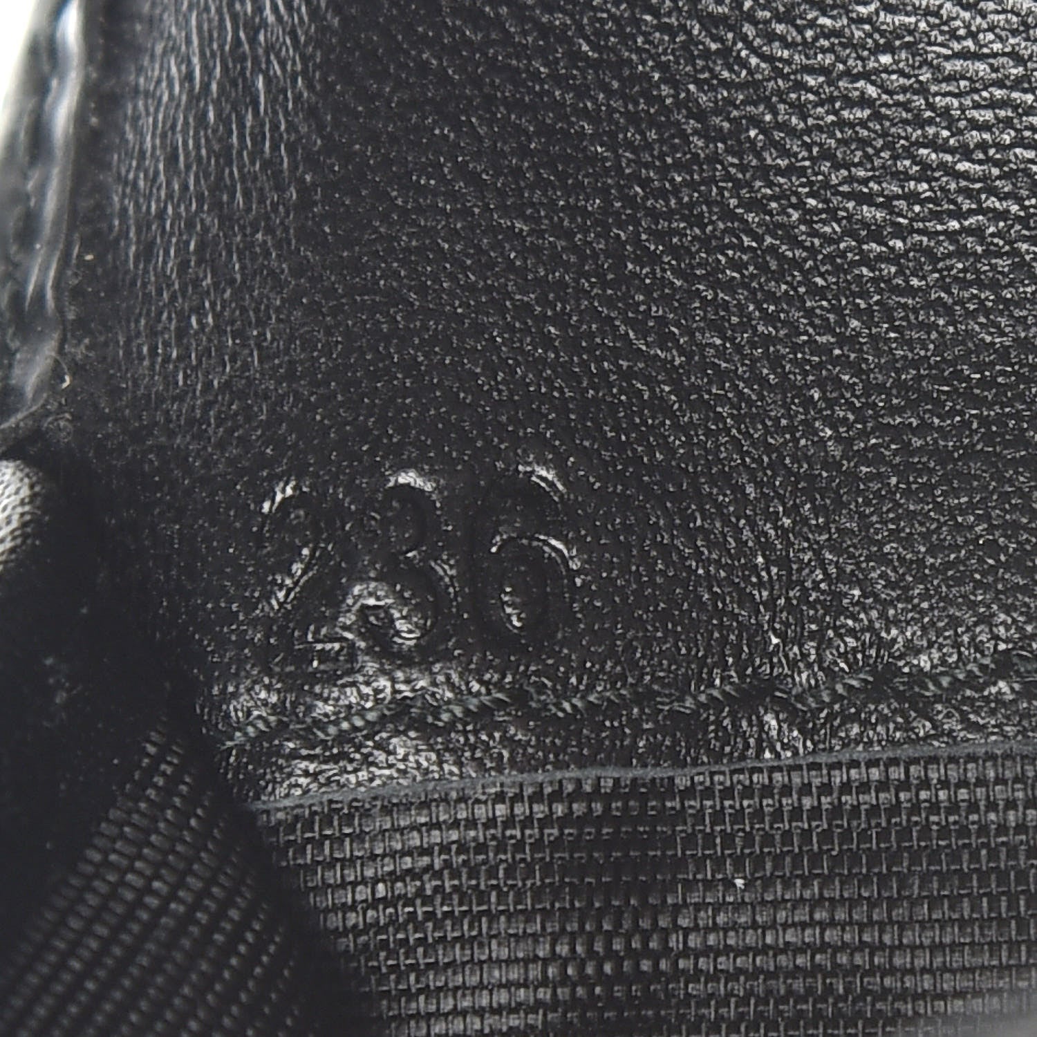 Prada Vitello Move Tri-Fold Compact Wallet Black 7 of 8