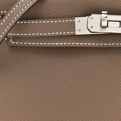 Hermes Epsom Mini Kelly Sellier 20 Etoupe 7 of 13