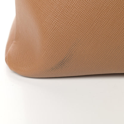Prada Saffiano Cuir Twin Tote Caramel 15 of 18