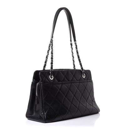 Chanel Caviar Quilted Timeless CC Soft Tote Black 3 of 11