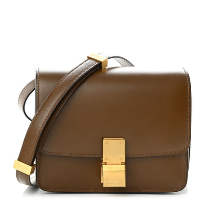 Celine Smooth Calfskin Small Classic Box Flap Bag Camel 1 of 10