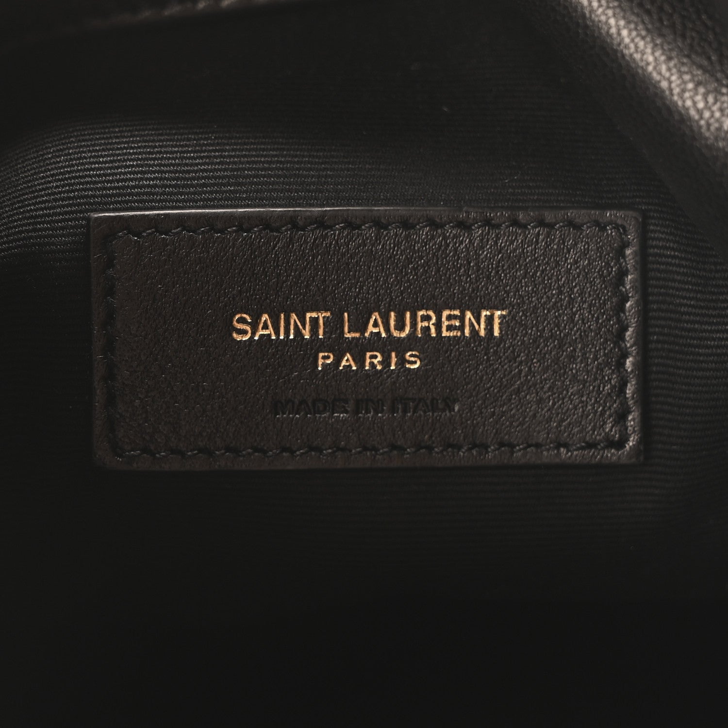 Saint Laurent Lambskin Matelasse Monogram Medium Jamie 4.3 Pochon Black 7 of 11