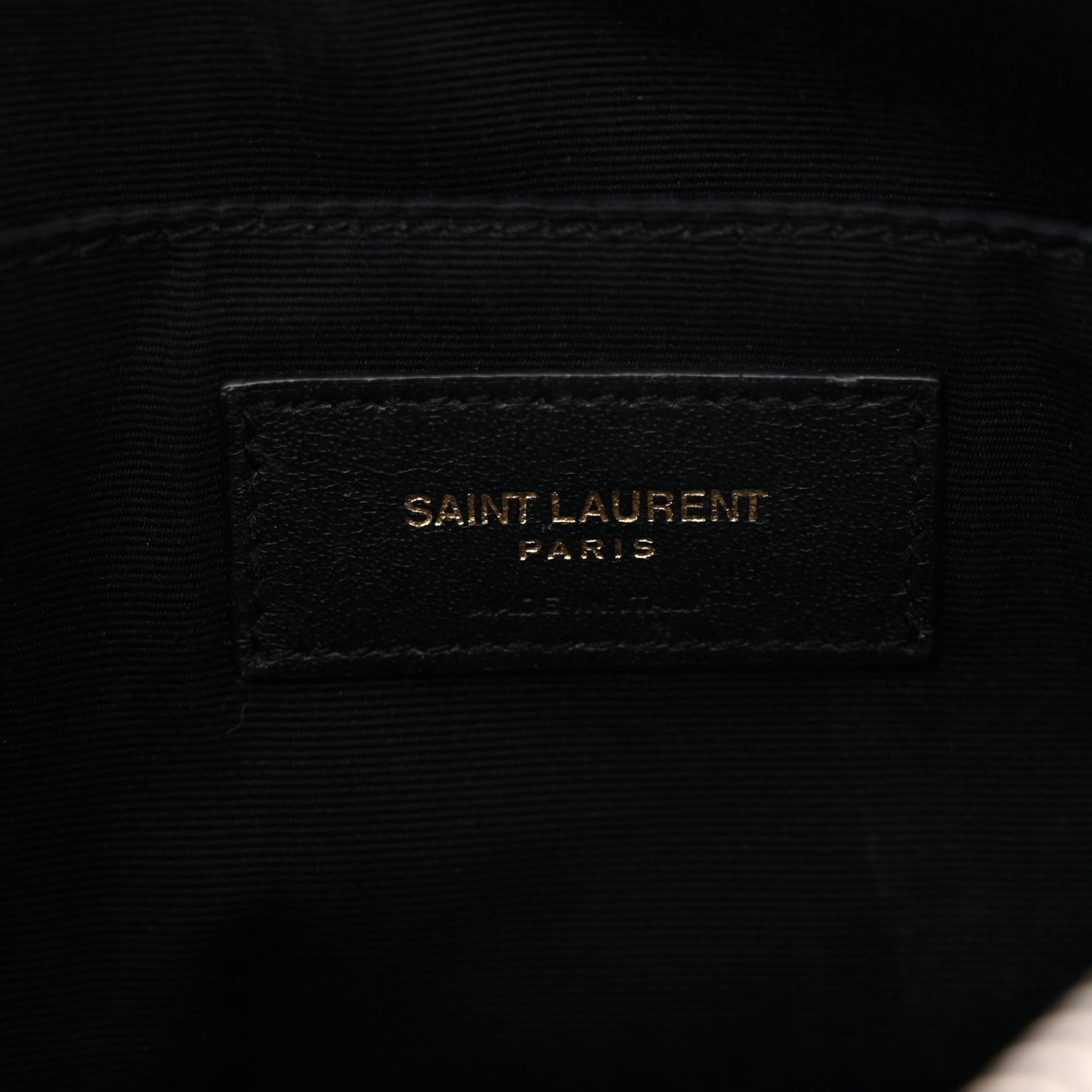 Calfskin Matelasse Monogram Lou Camera Bag Black