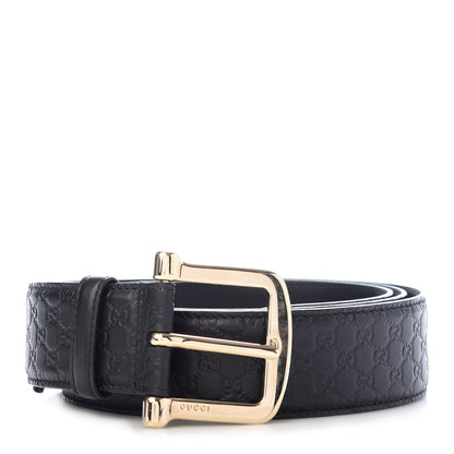 Gucci Microguccissima Belt 110 44 Black 1 of 7
