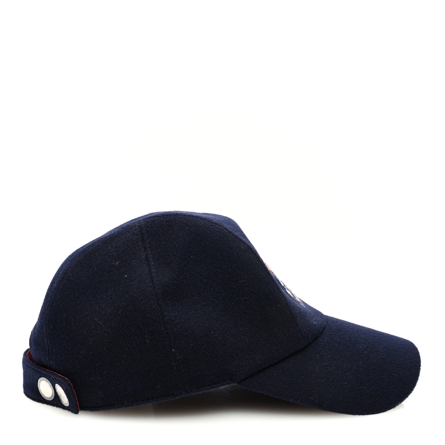 Hermes Cashmere Canvas Swift Davis H Sellier Cap 58 Marine 6 of 8