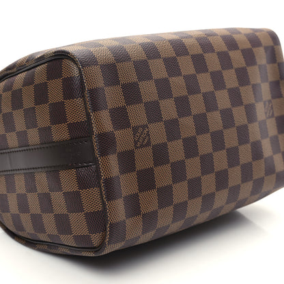 Louis Vuitton Damier Ebene Speedy Bandouliere 25 8 of 10