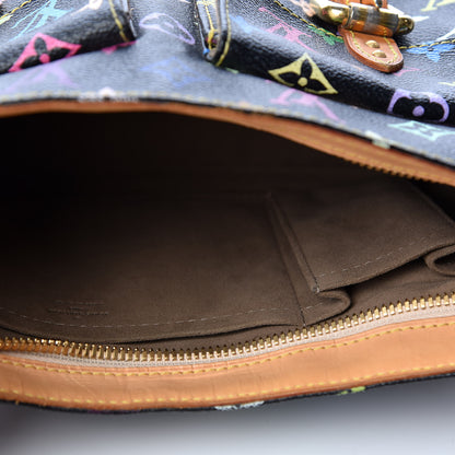 Louis Vuitton Monogram Multicolor Lodge GM Black 4 of 9
