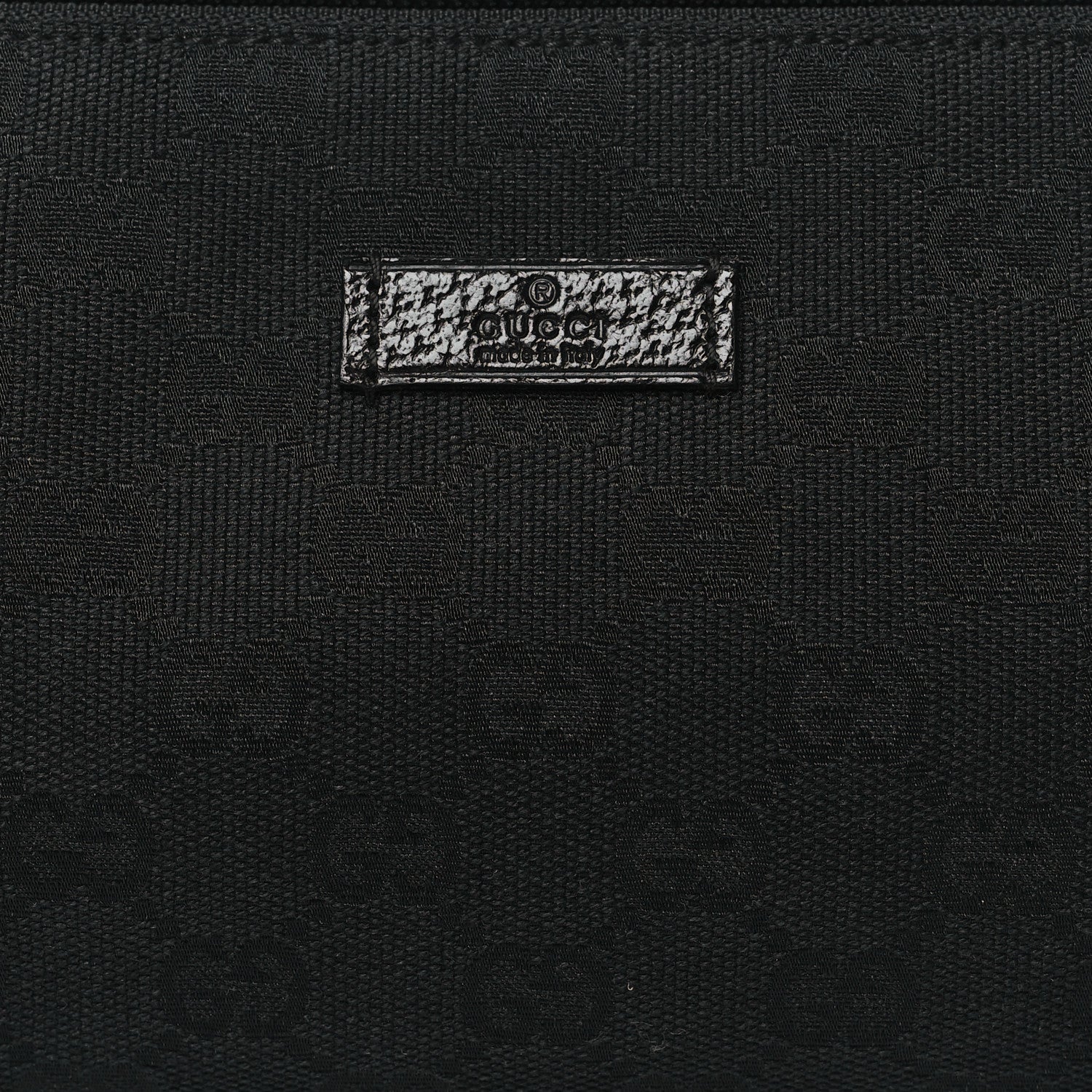 Gucci Monogram Pretty Boat Pochette Black 8 of 10