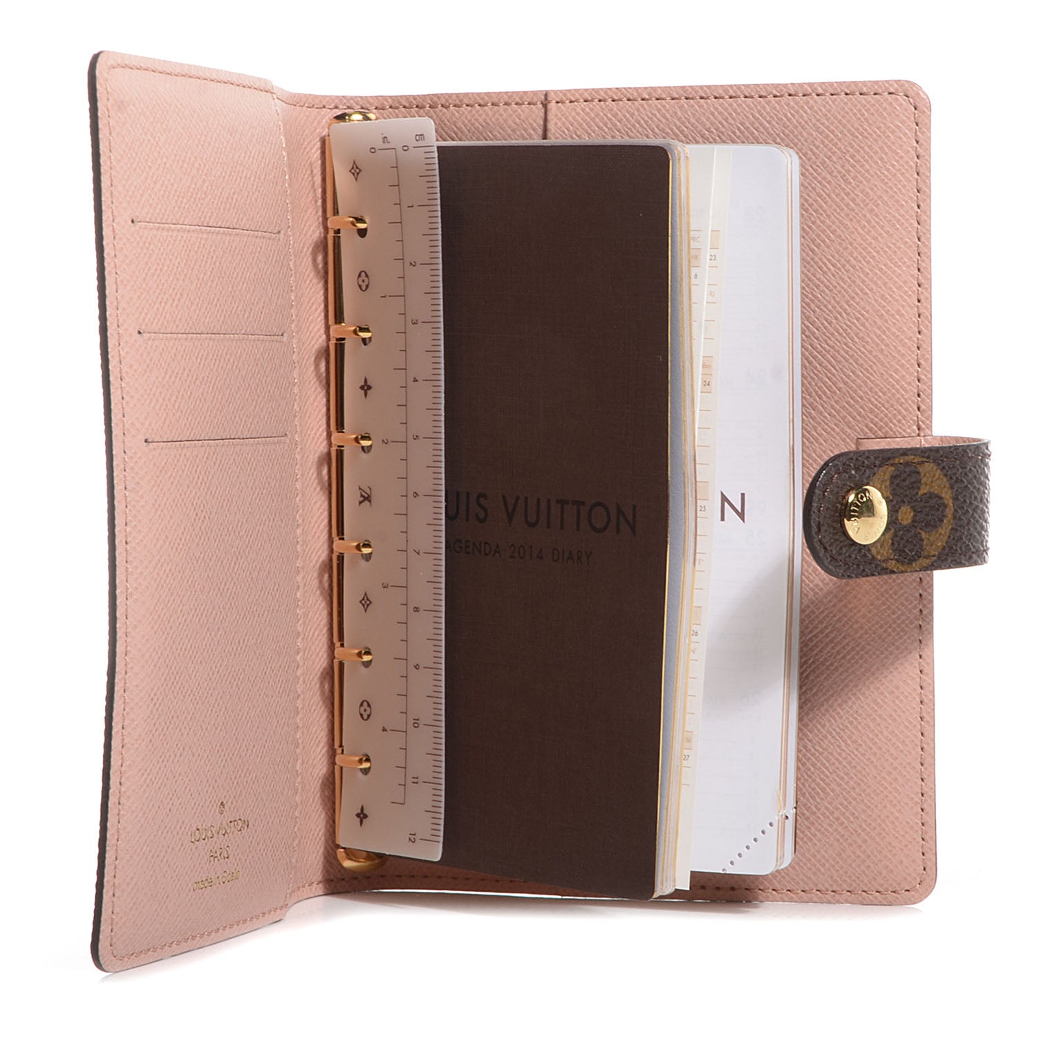Louis Vuitton Monogram Affiche Small Ring Agenda 5 of 7