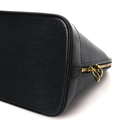 Louis Vuitton Epi Alma PM Black 8 of 10